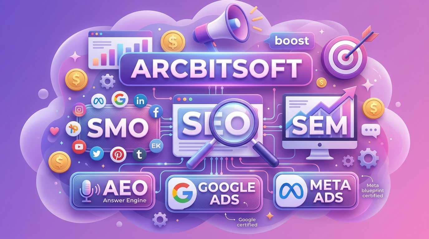 Digital Marketing and Performance SEO - ArcbitSoft